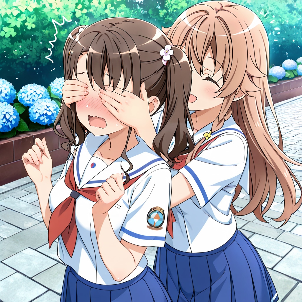 はいふりのリンちゃんココちゃん