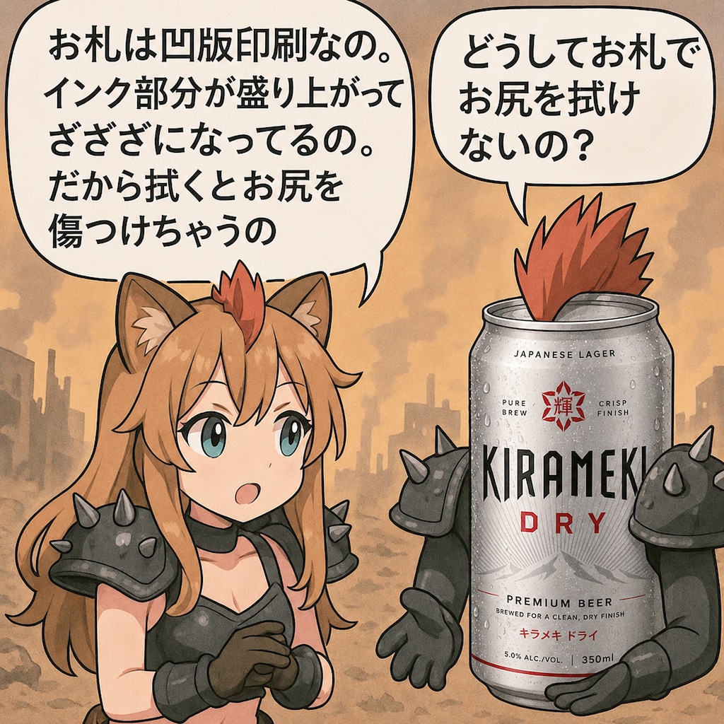 お札なんか不要な終末世界の小さな女の子