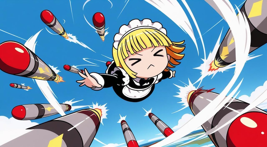 板野サーカスに挑む系メイドちゃん(惨敗)