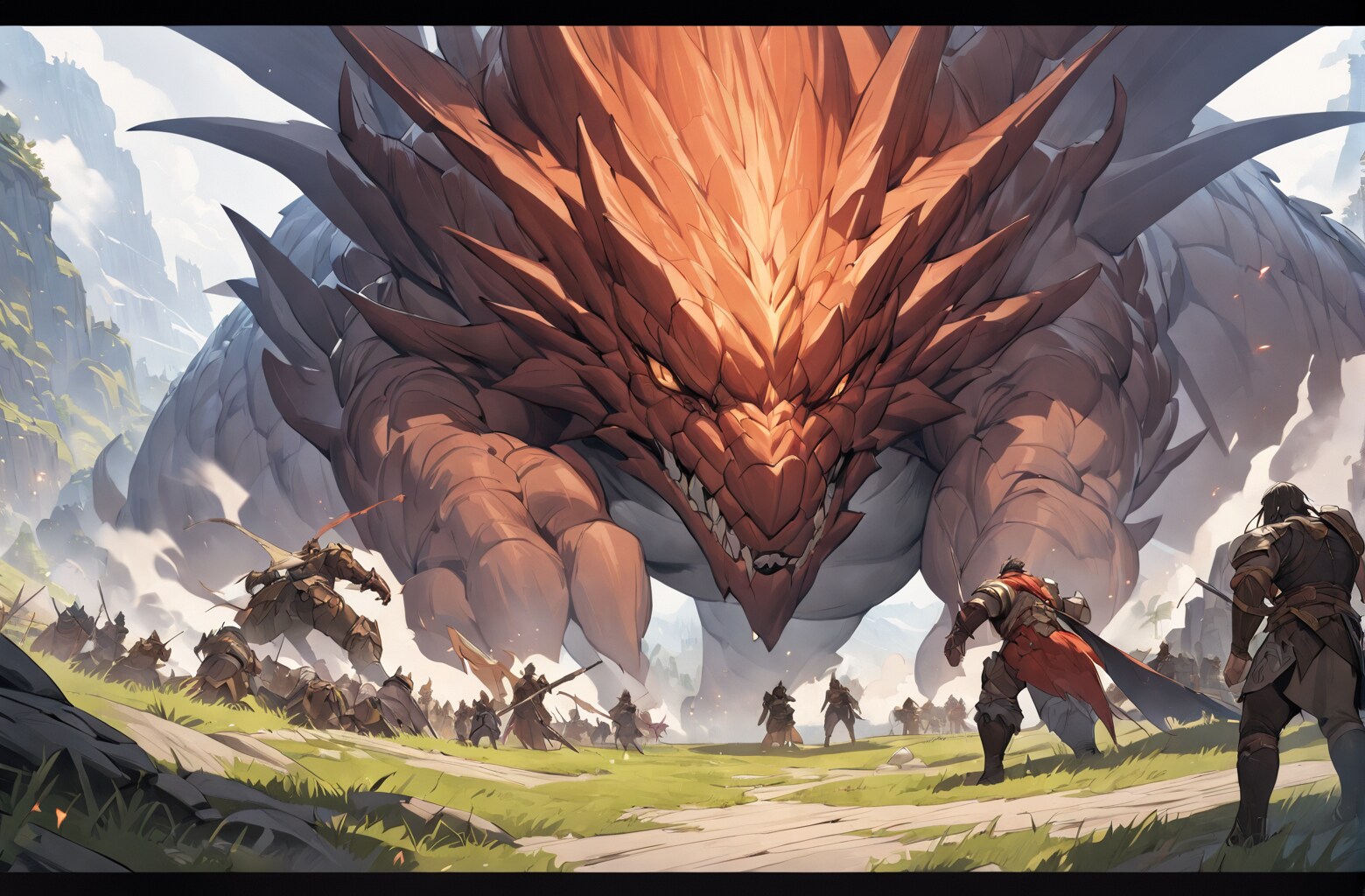巨竜の襲撃