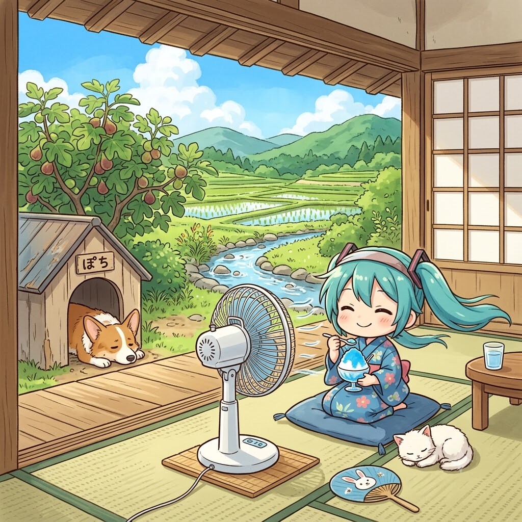 暑い夏はこれよね