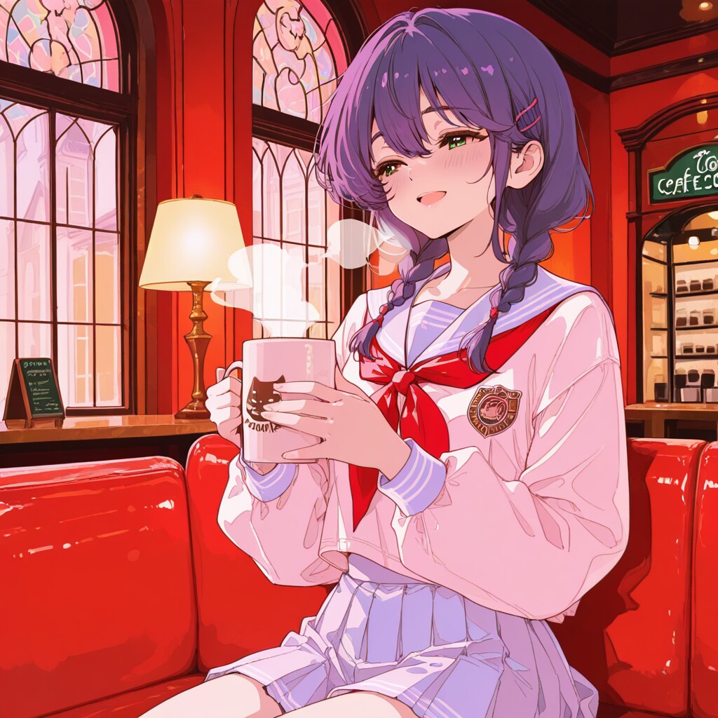 カフェ | の人気AIイラスト・グラビア