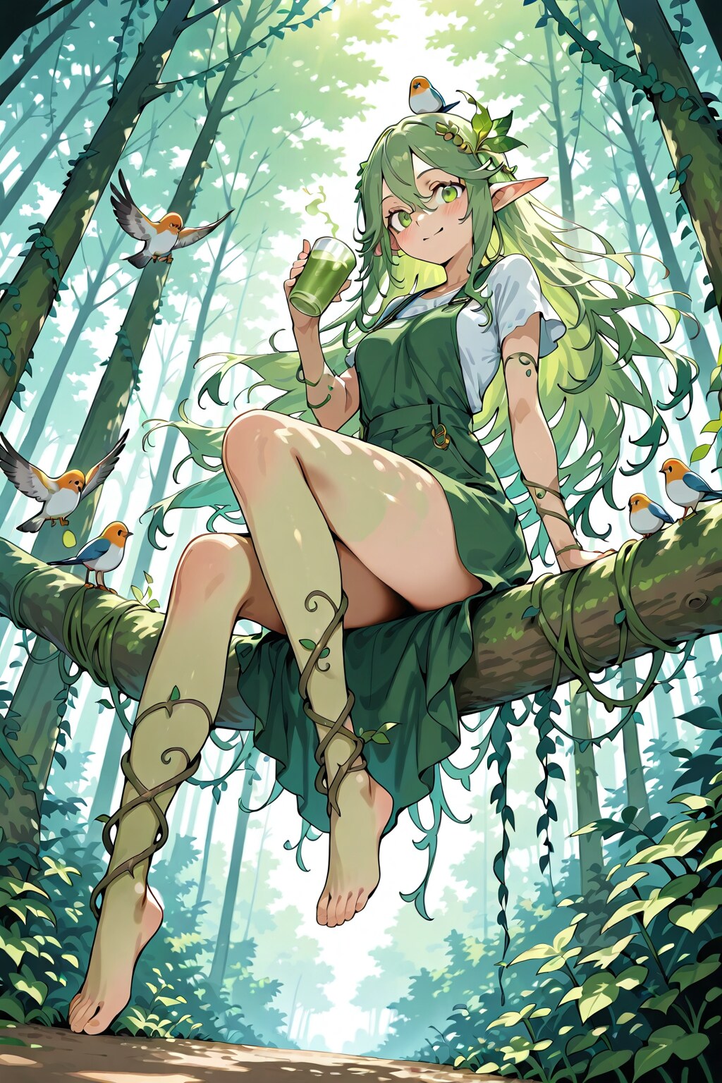 もちろん緑茶！