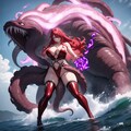 オクトパス娘の召喚獣 3枚目