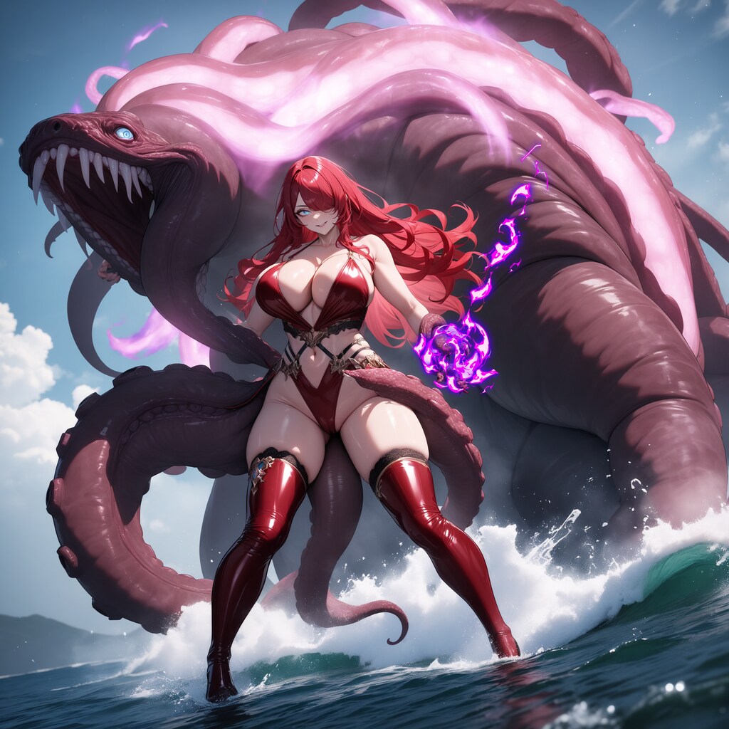 オクトパス娘の召喚獣