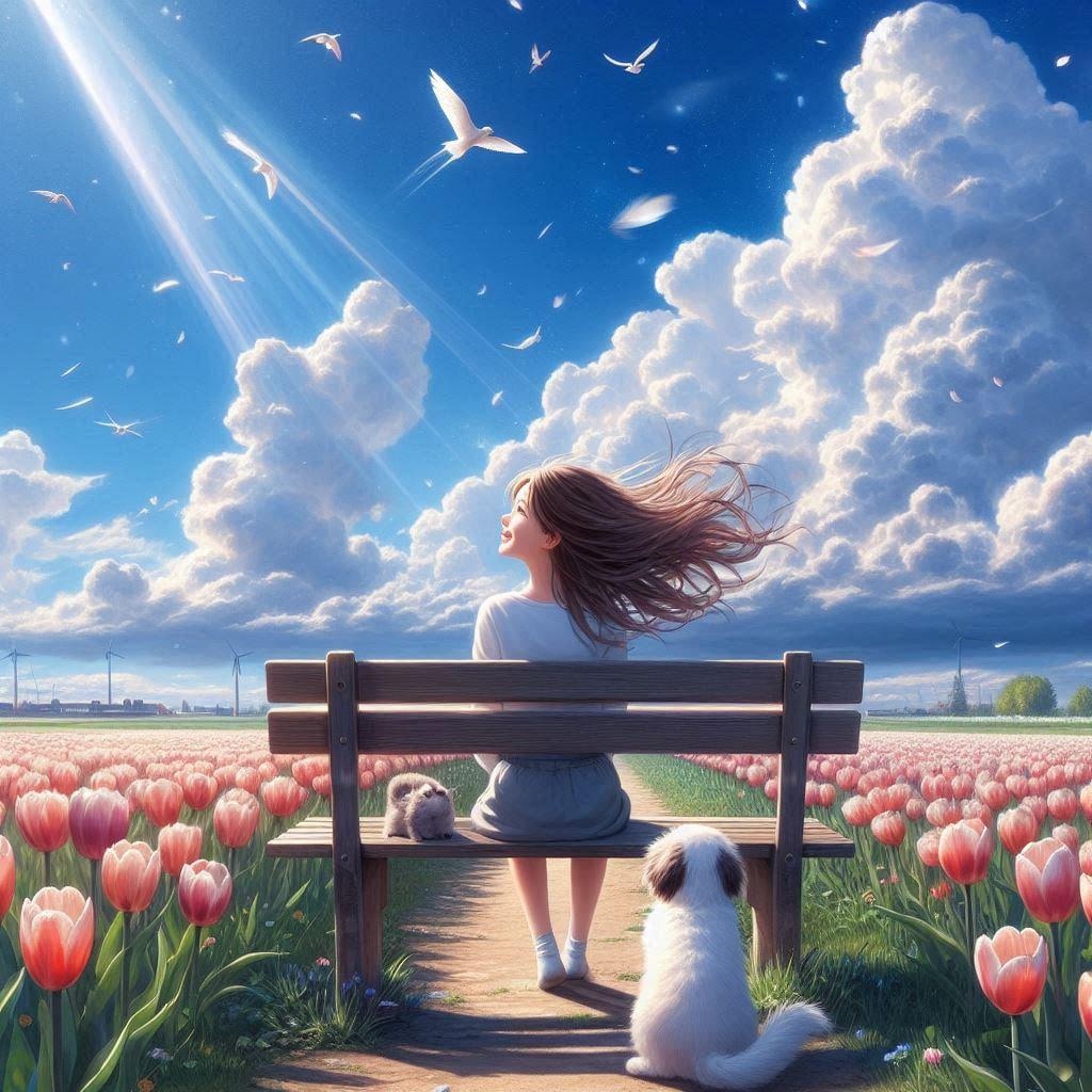 ２雲とお喋りタイム