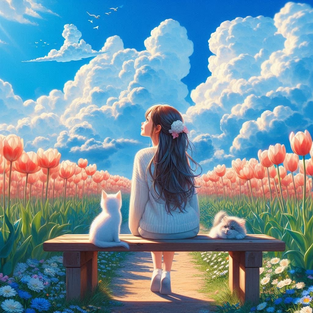 ２雲とお喋りタイム