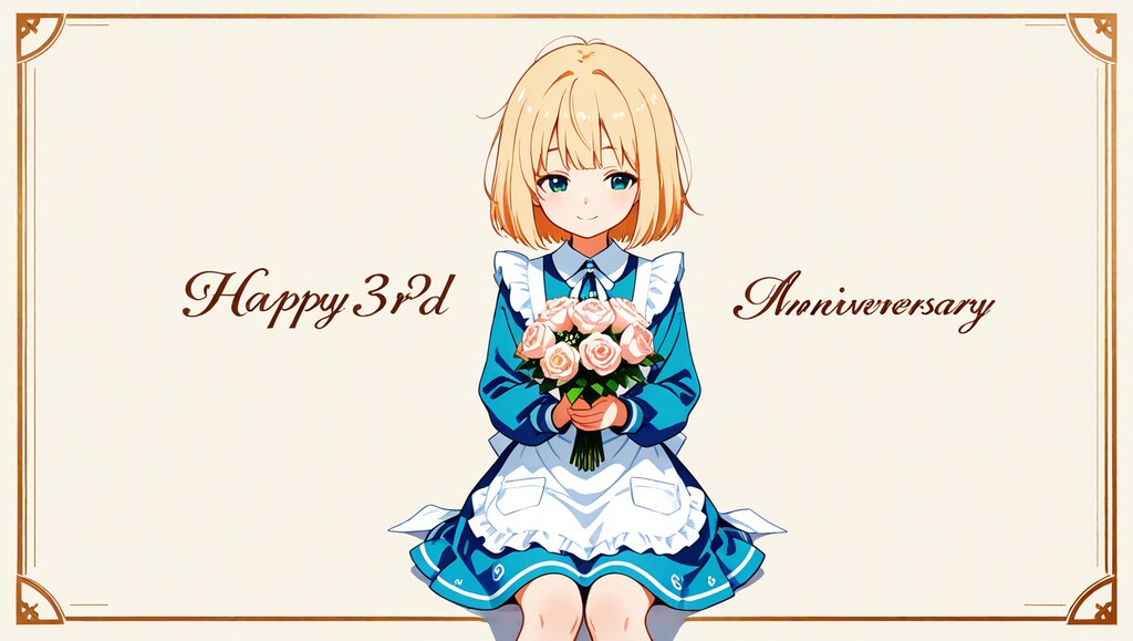 3周年おめでとうございます