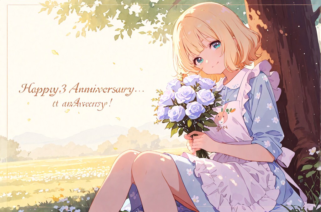 3周年おめでとうございます