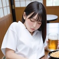お酒に弱い同僚が飲み会でパンチラ状態で寝てしまった件 4枚目