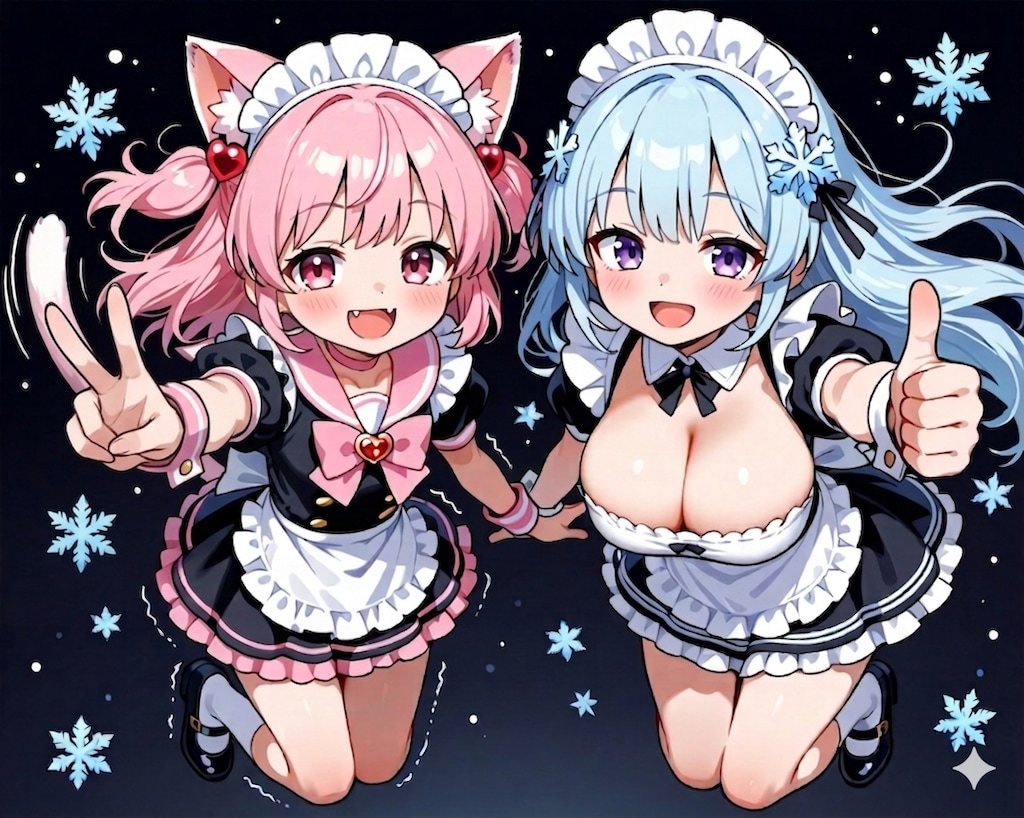 スーパーメイドちゃんとねこちゃん