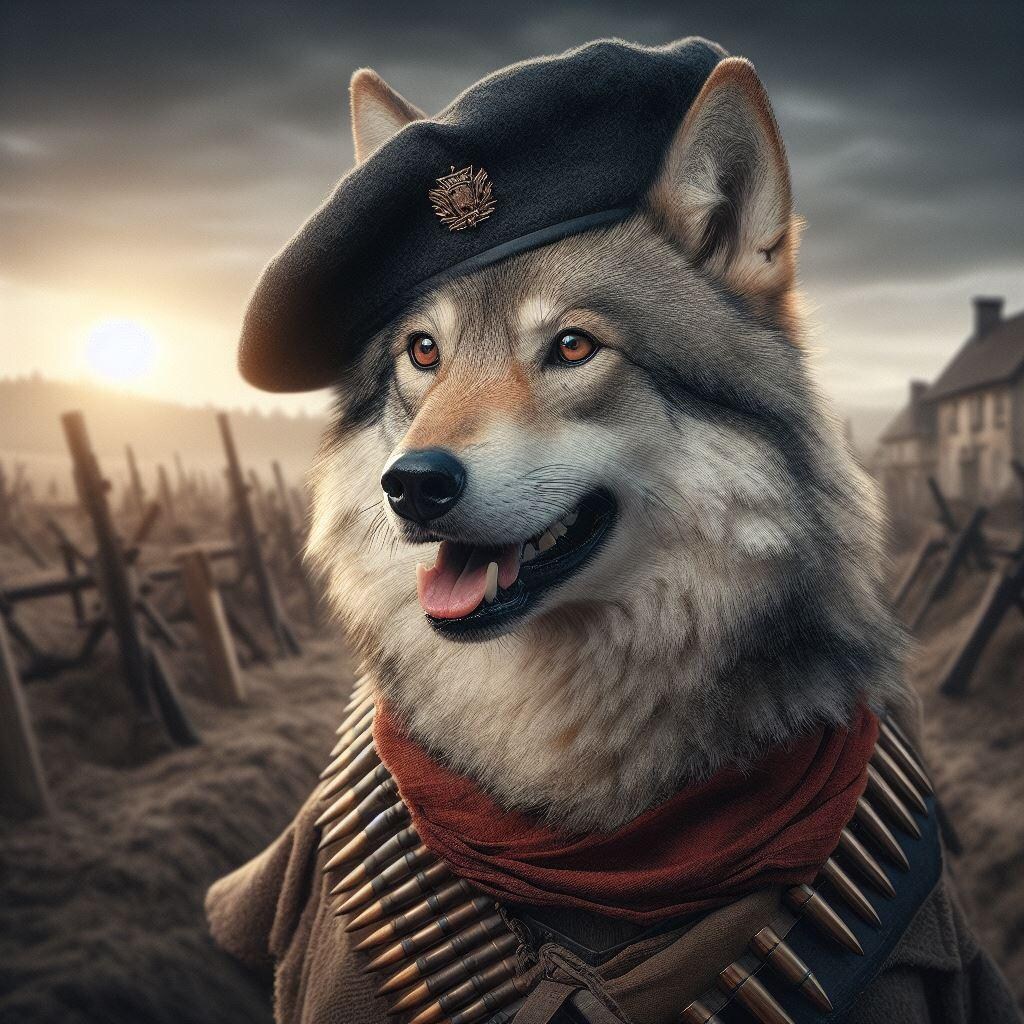 ベレー帽🐺