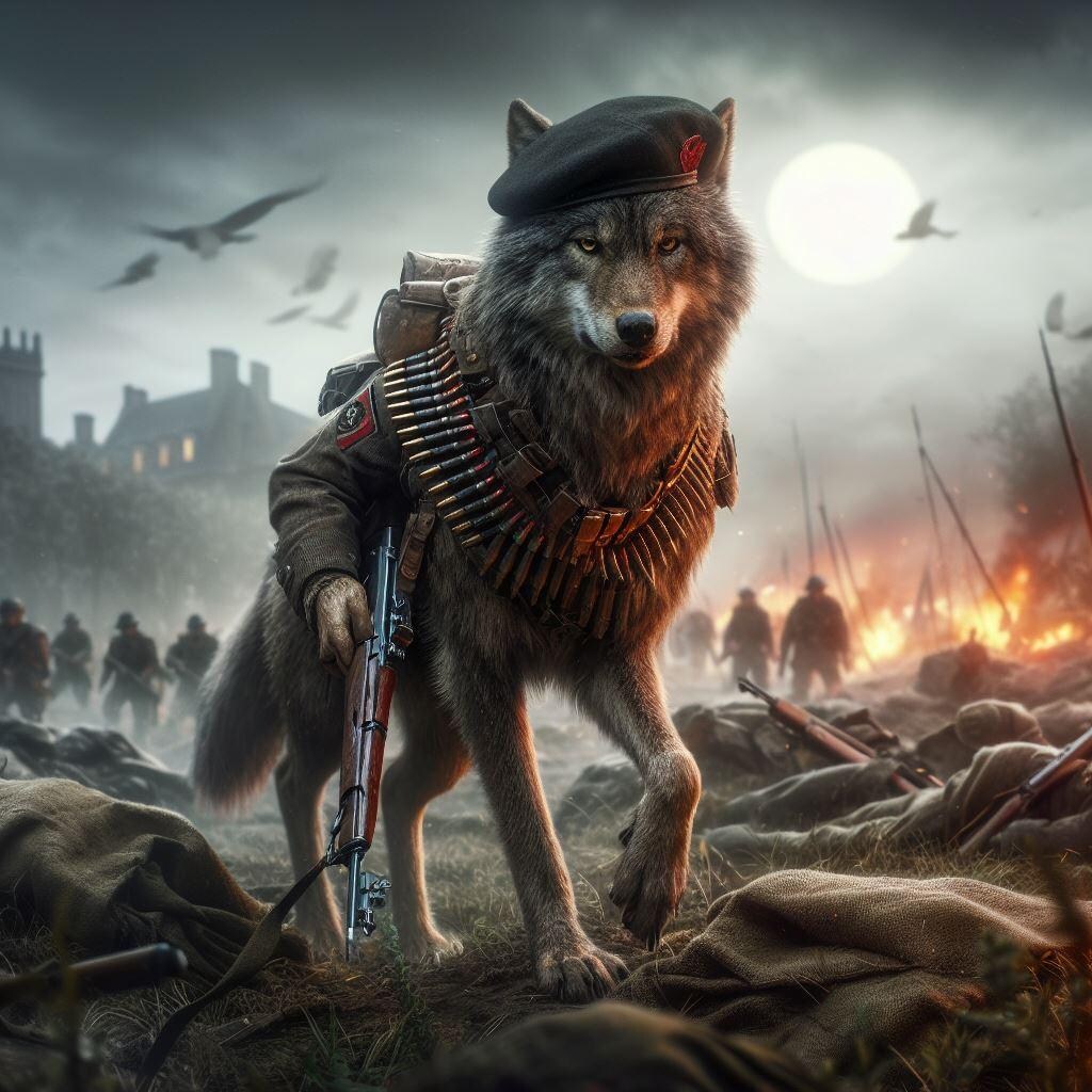ベレー帽🐺