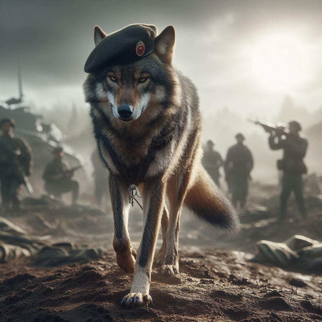 ベレー帽🐺