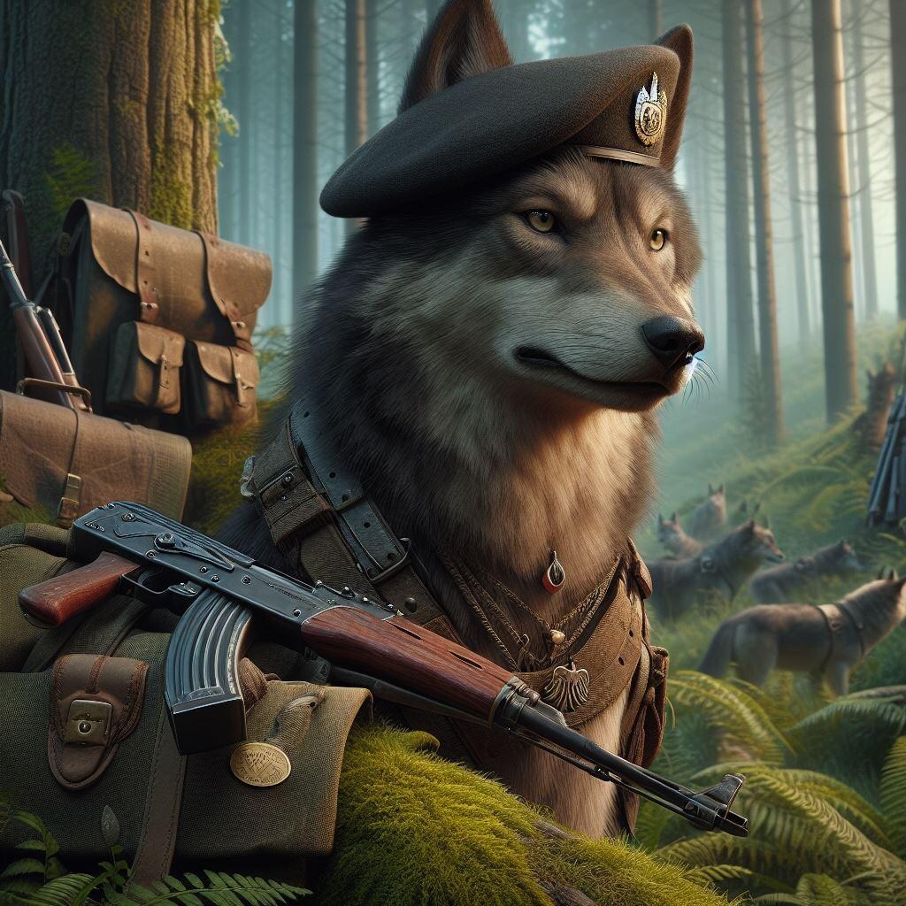 ベレー帽🐺