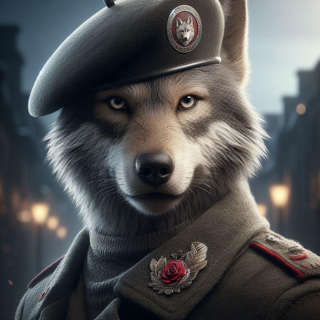 ベレー帽🐺