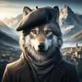 ベレー帽🐺 4枚目