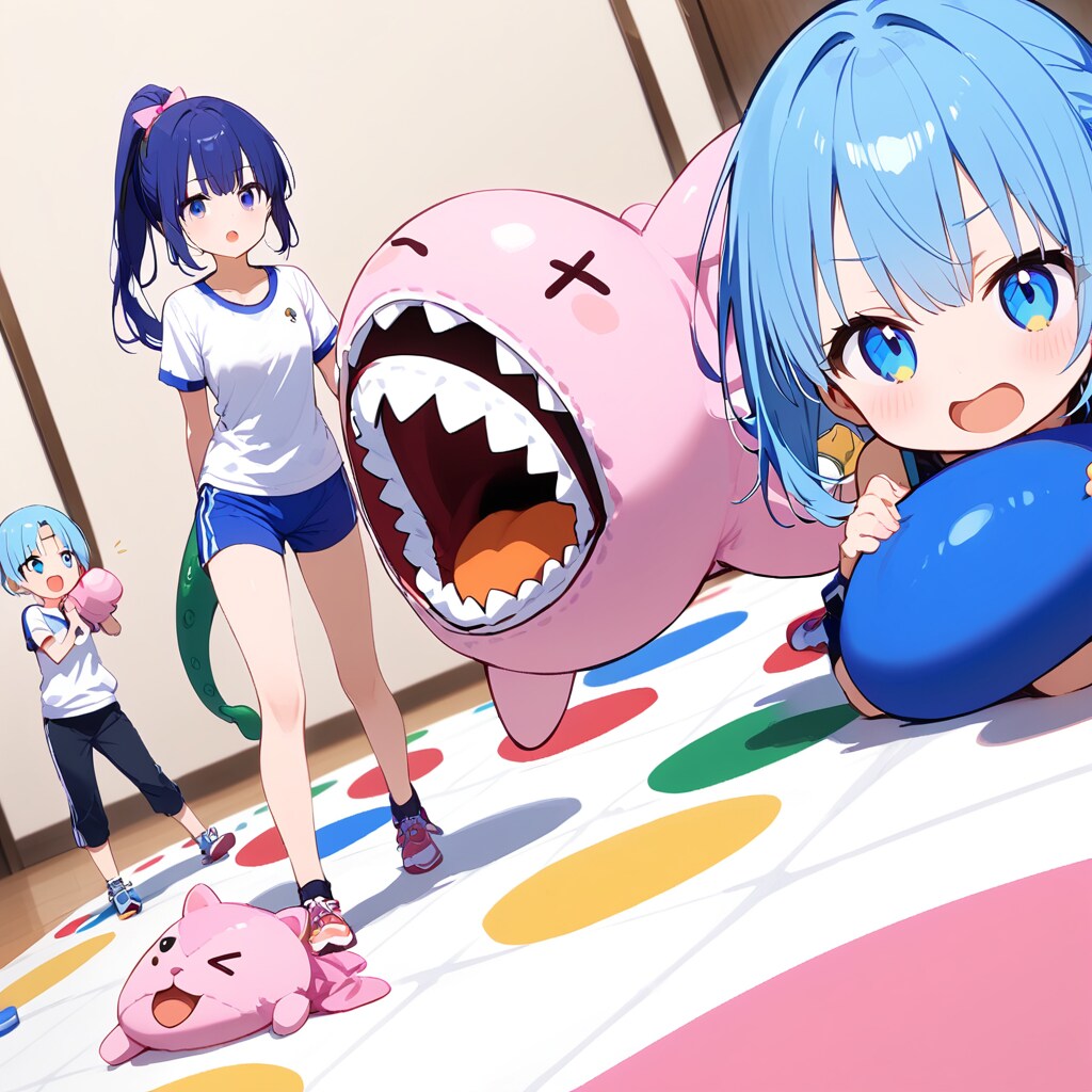 ももほうちゃんと、ツ〇〇ターゲーム