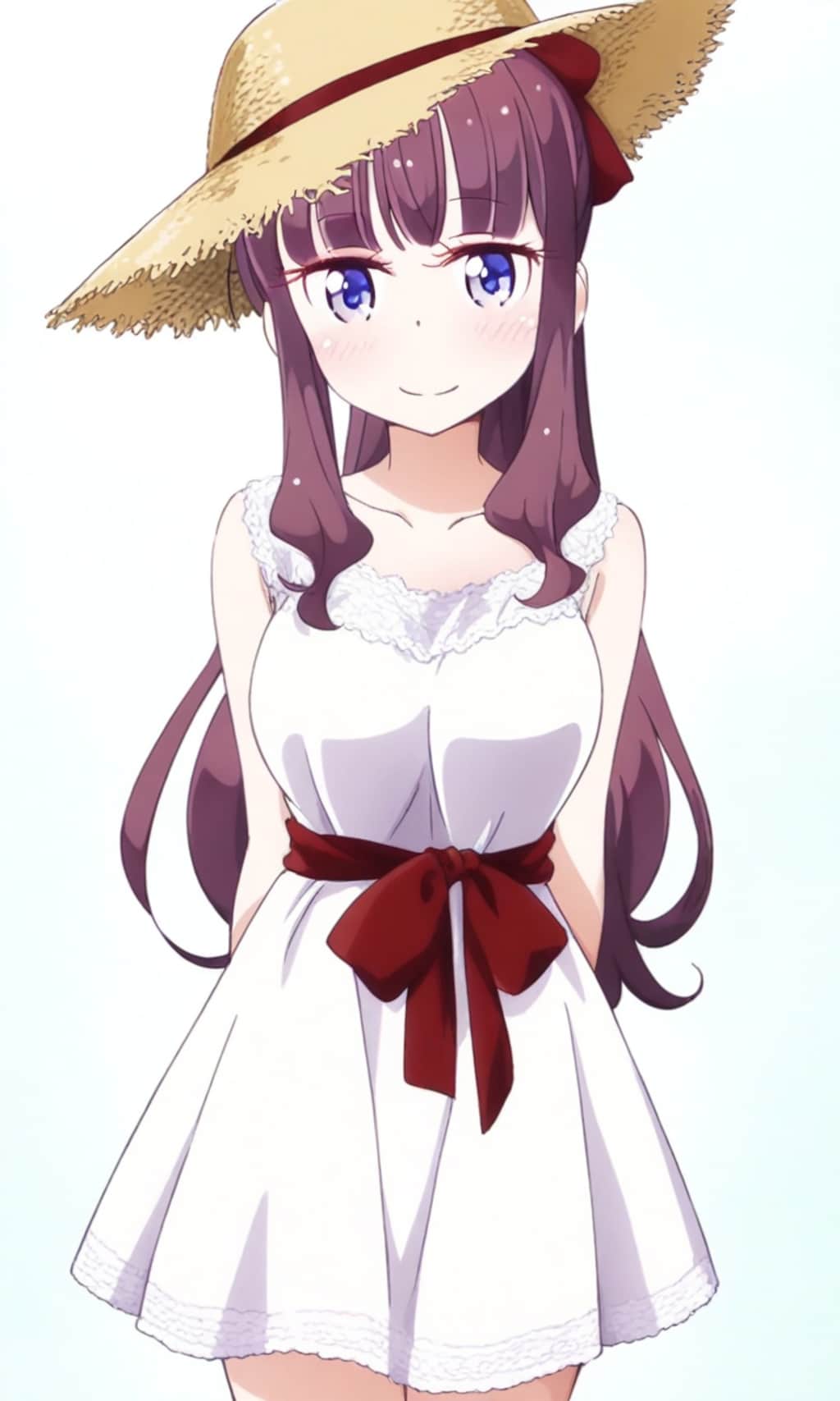 滝本ひふみ 麦わら帽子とワンピース