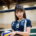 バレーボール女子 3枚目