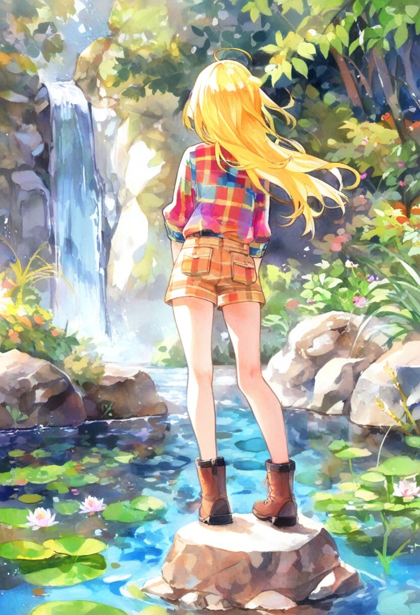 Great adventure at a nearby pond(4)