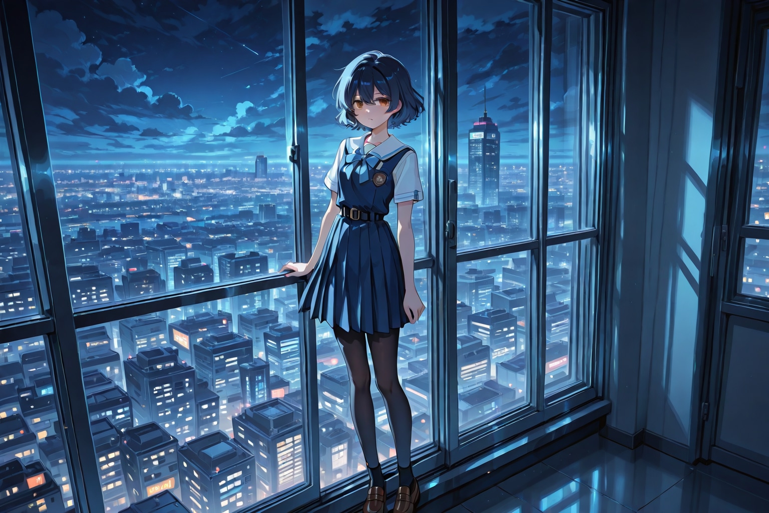 私にとっての希望って……どこにあるの?【BONSAI Remake】 | の人気AIイラスト・グラビア