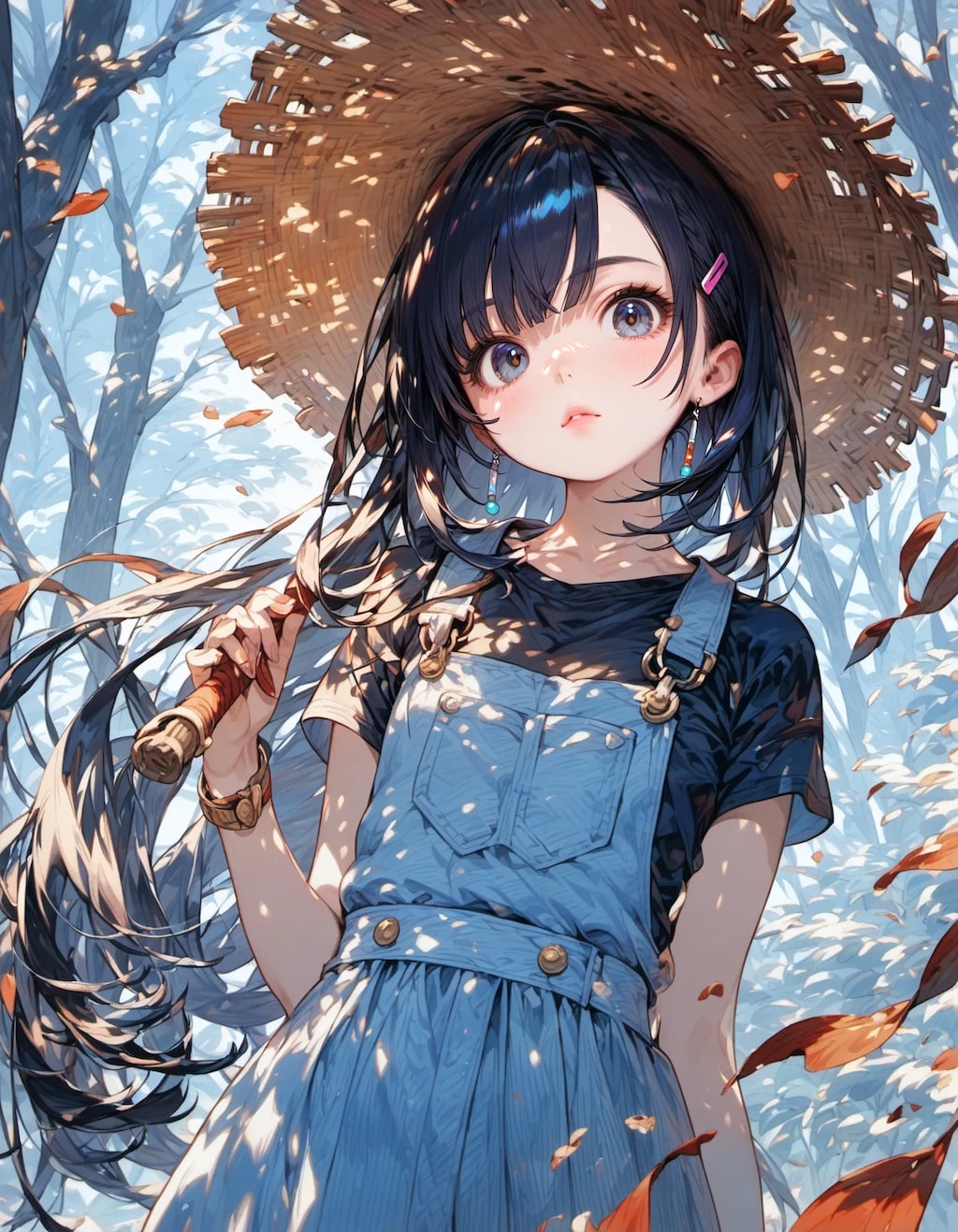 Summer Paths and Fallen Leaves