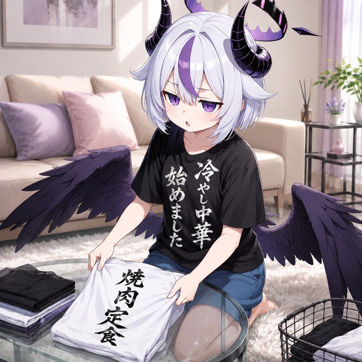たたむ堕天使ちゃん