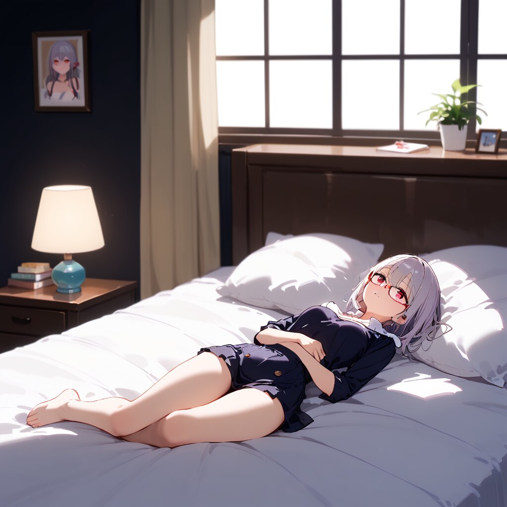 まったり銀髪眼鏡っ娘(つ´∀｀)つ