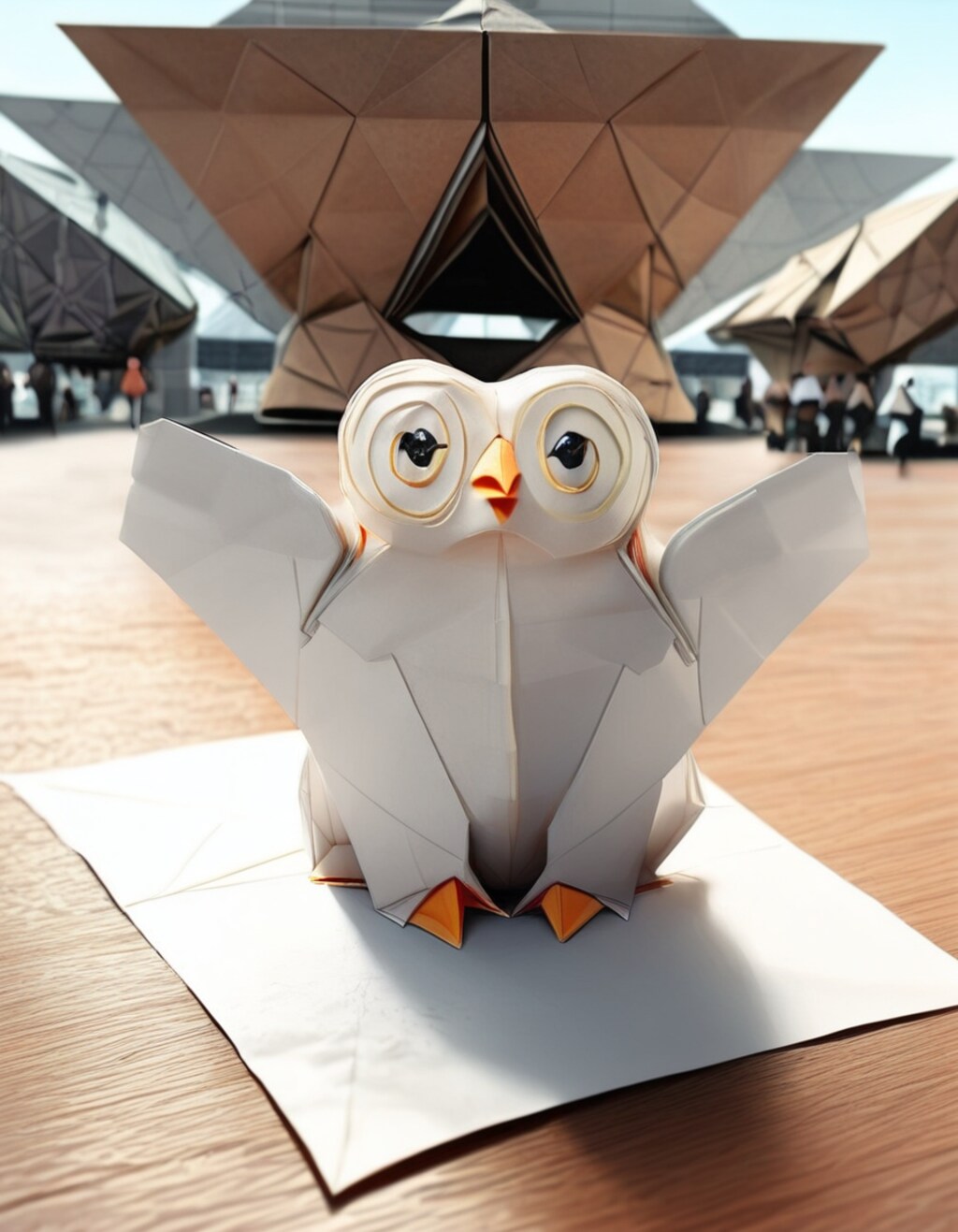 ビッグサイトと謎の鳥