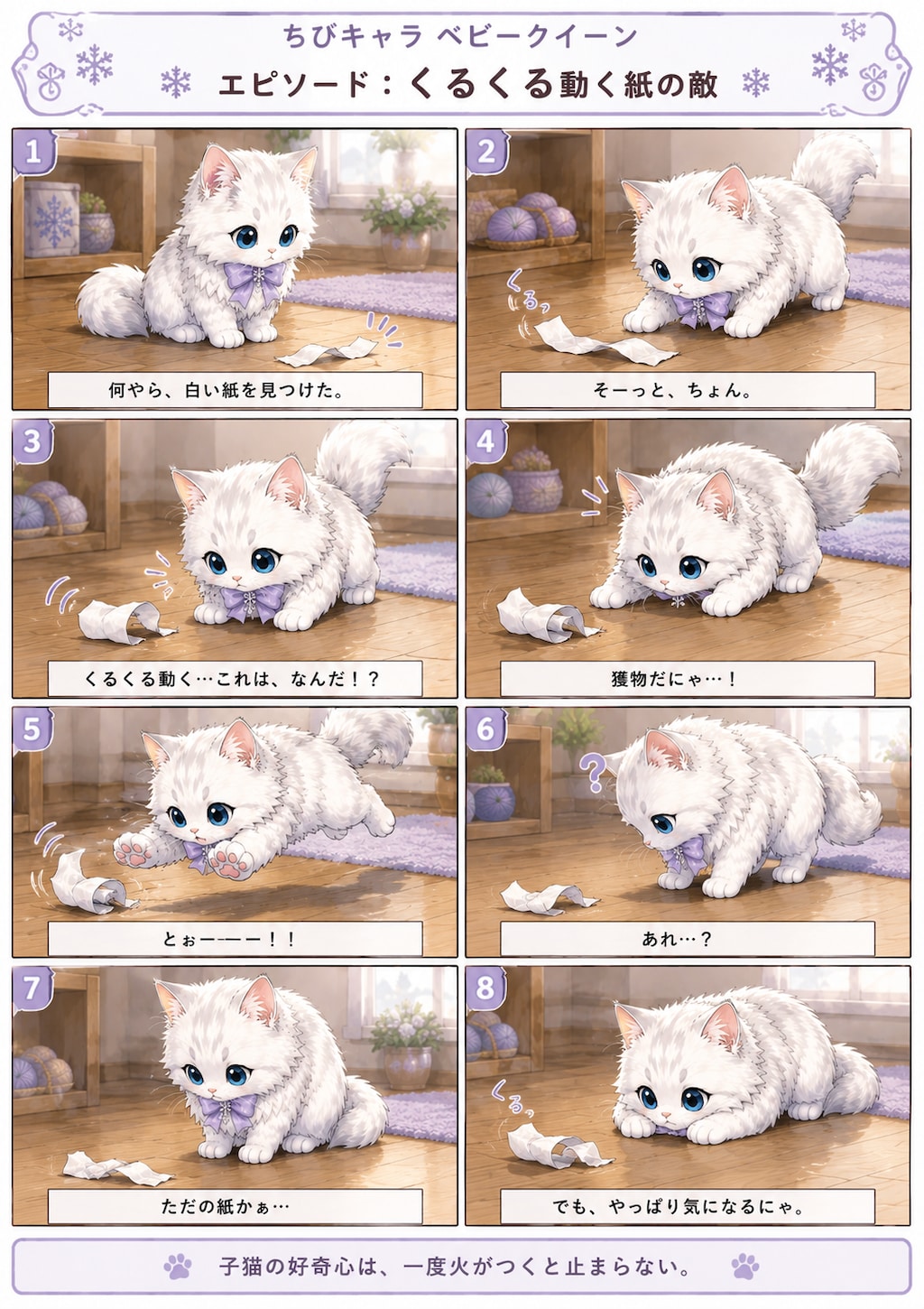 絵も漫画も描けない無職のおっさんの猫漫画