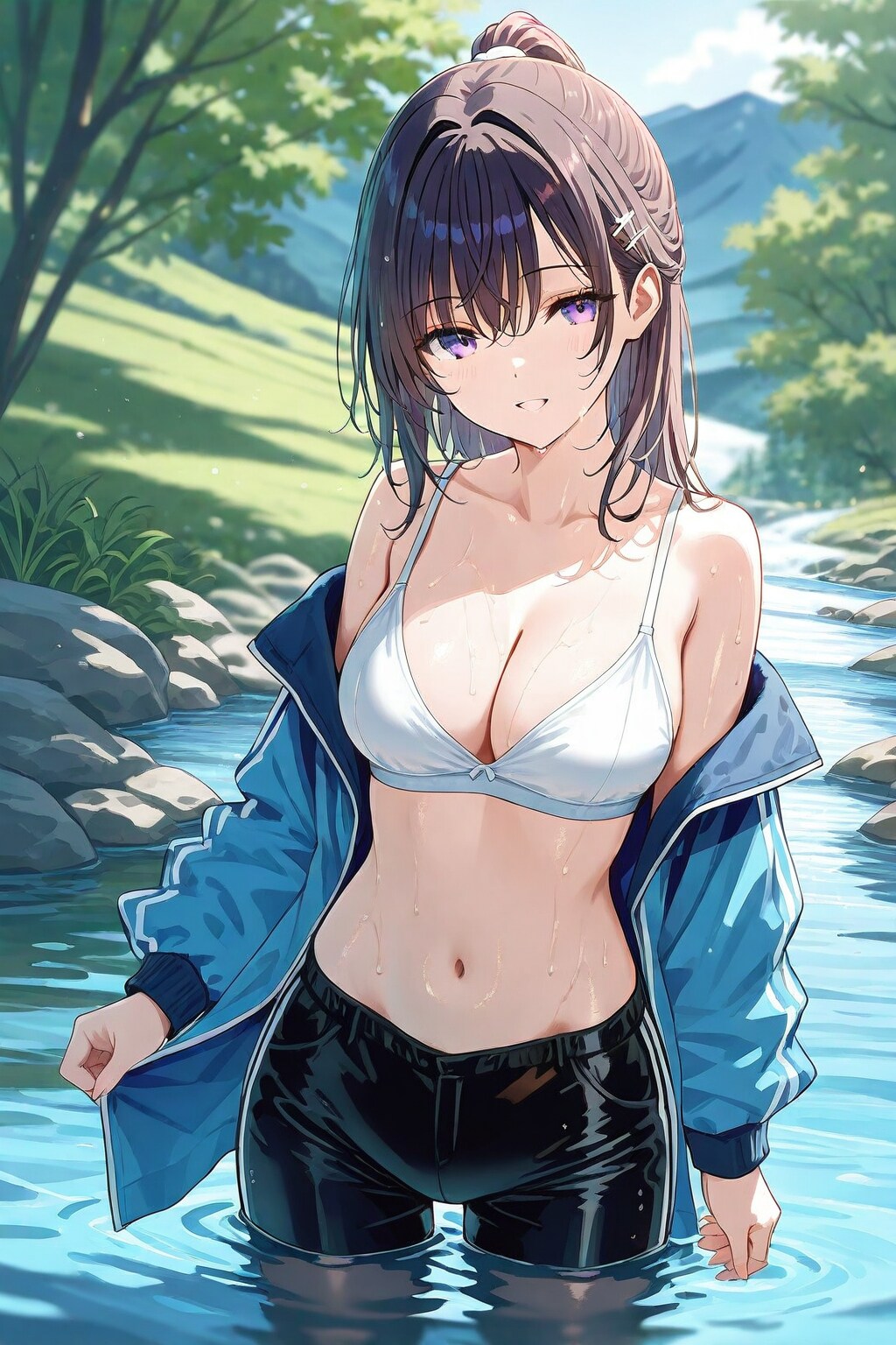 濡れちゃった