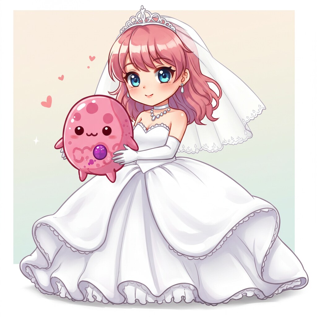 ももほうくんとウエディング