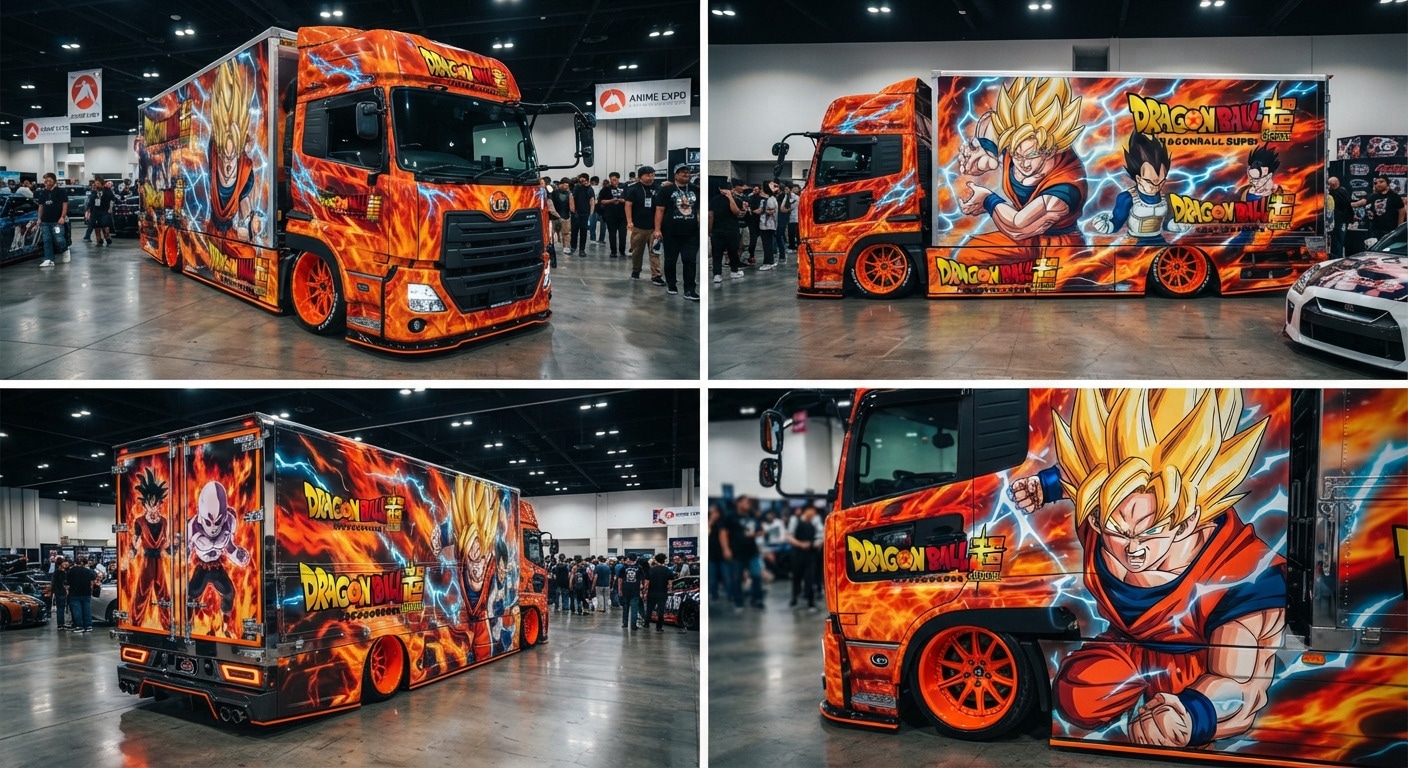 UDトラックドラゴンボール痛車 | の人気AIイラスト・グラビア