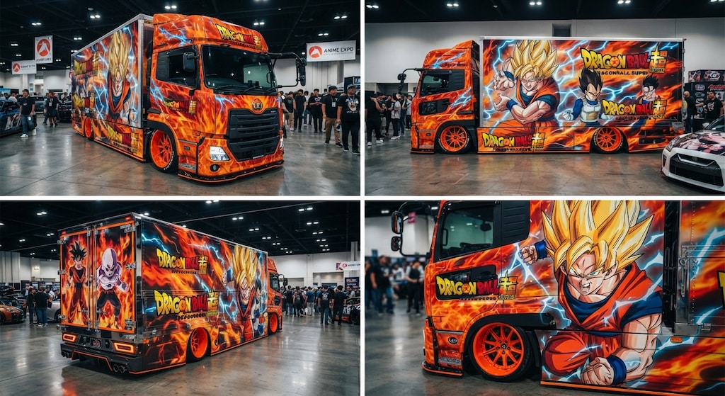 UDトラックドラゴンボール痛車
