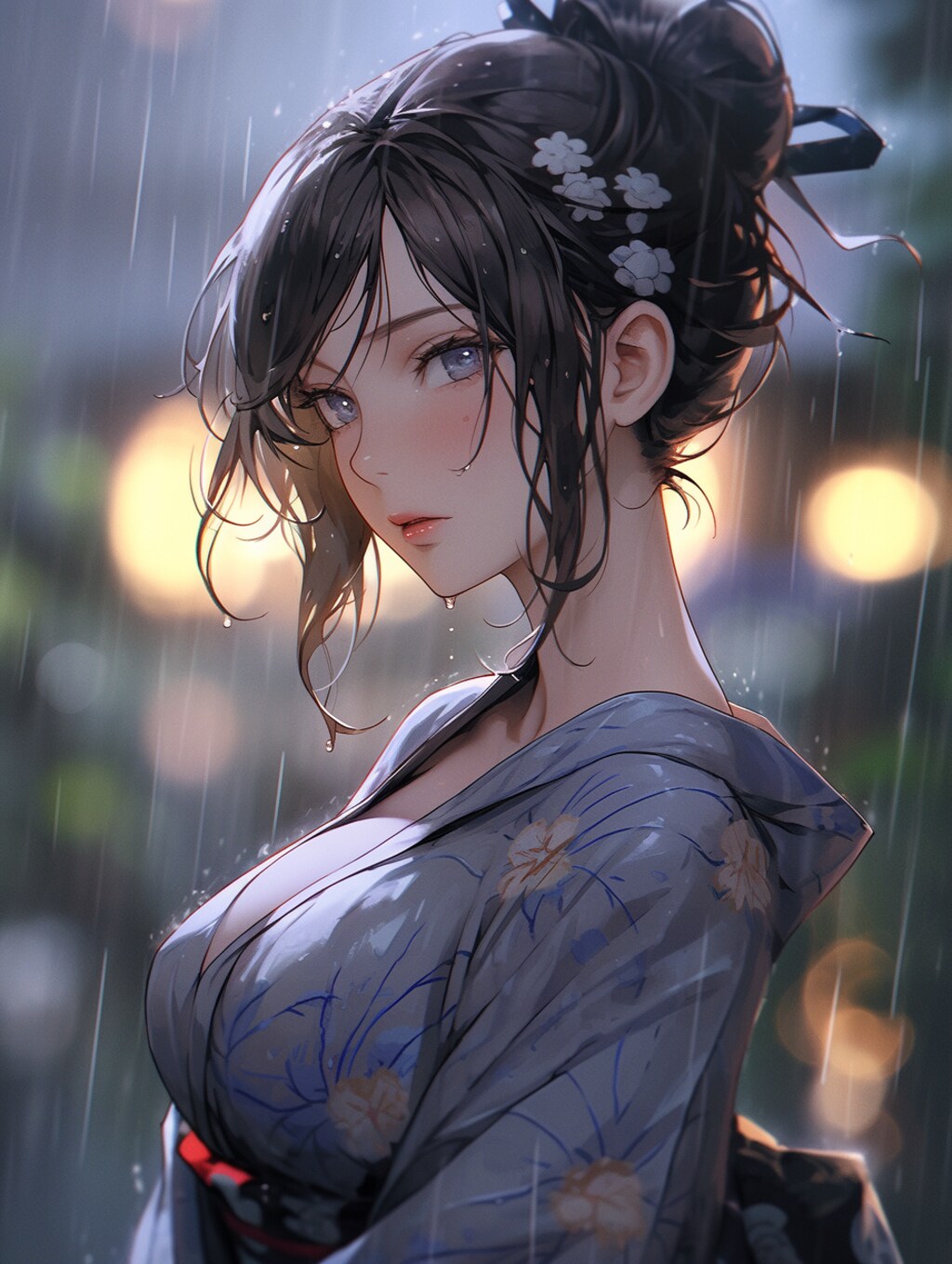 雨の七夕