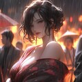 雨の七夕 5枚目
