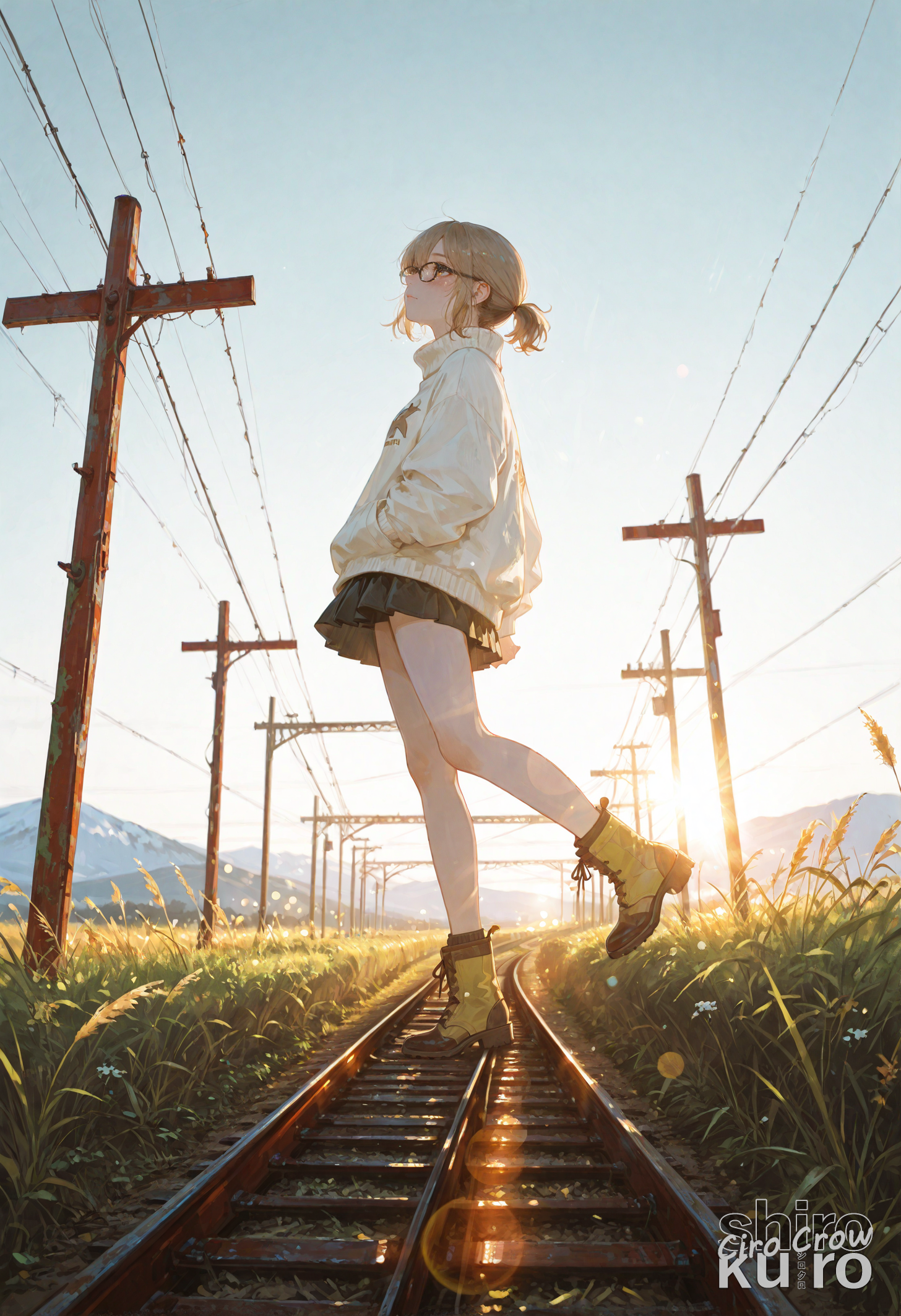 今日の眼鏡さん | の人気AIイラスト・グラビア