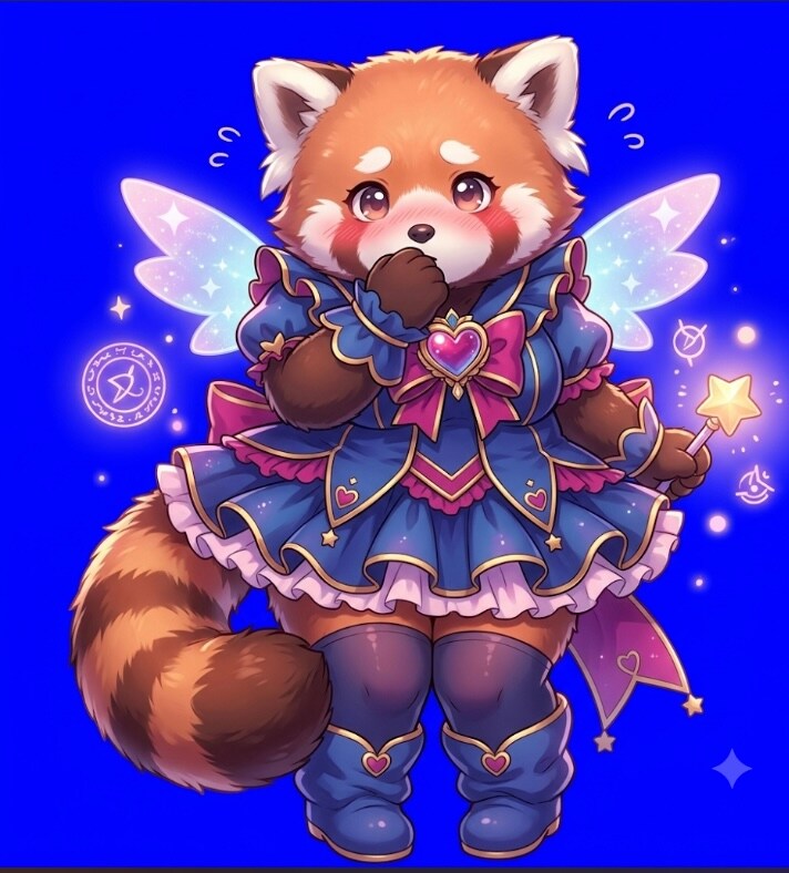 レッサーパンダな魔法少女