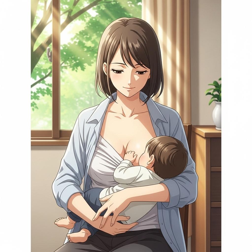授乳いろいろ(imageFX)