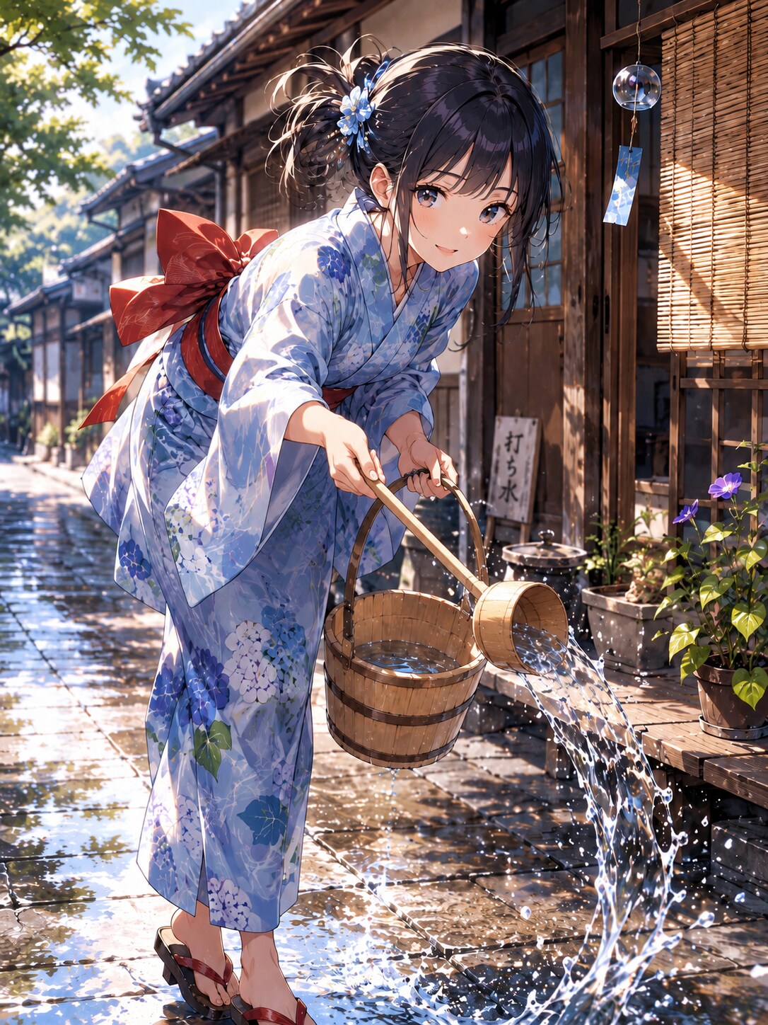 打ち水