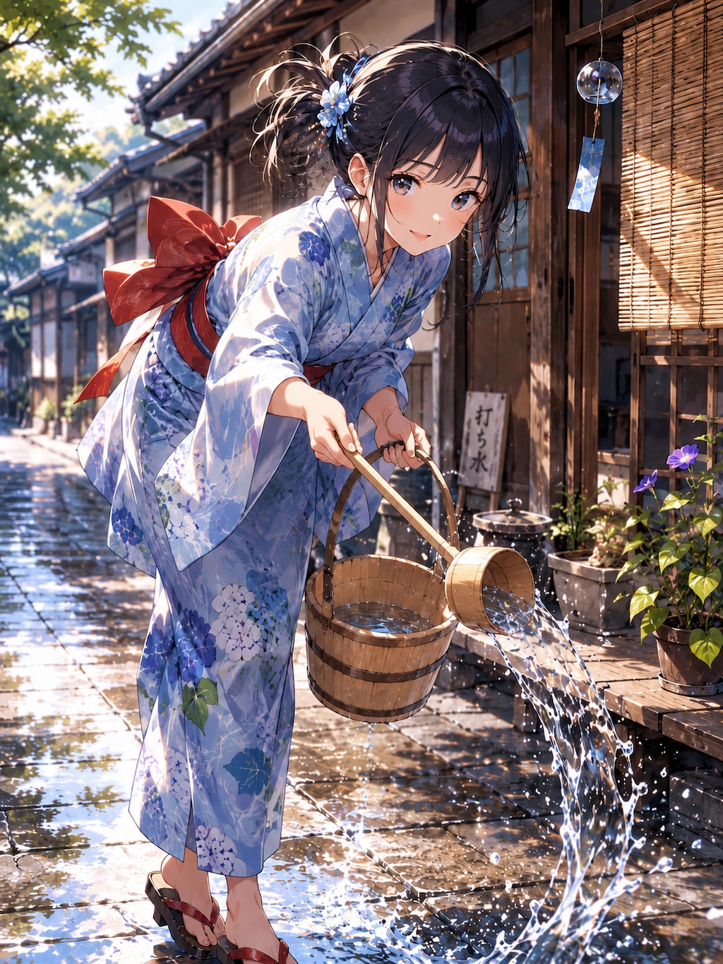 打ち水