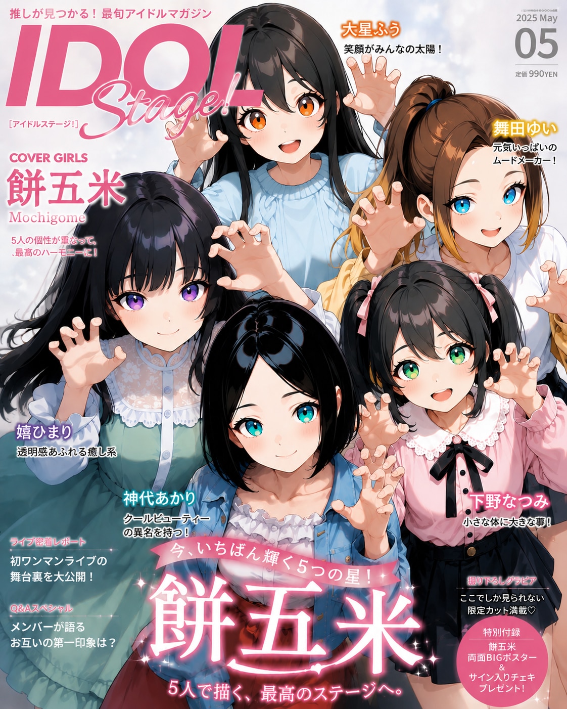 餅五女特集