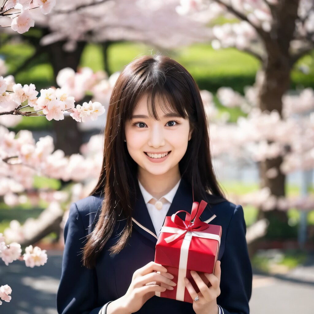 黒髪ロングでブレザーの美女２６