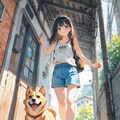 犬の散歩 6枚目