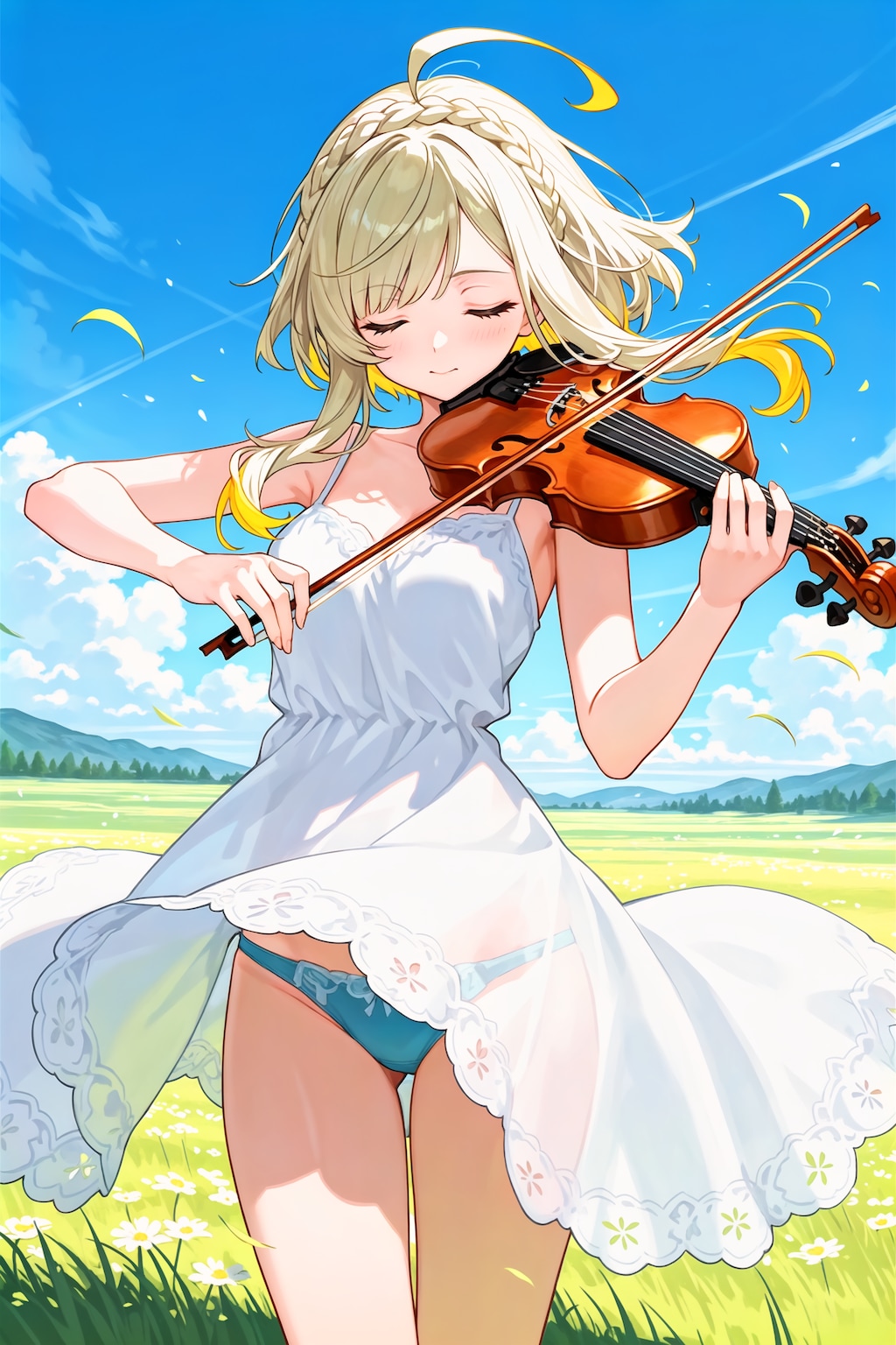 草原バイオリン