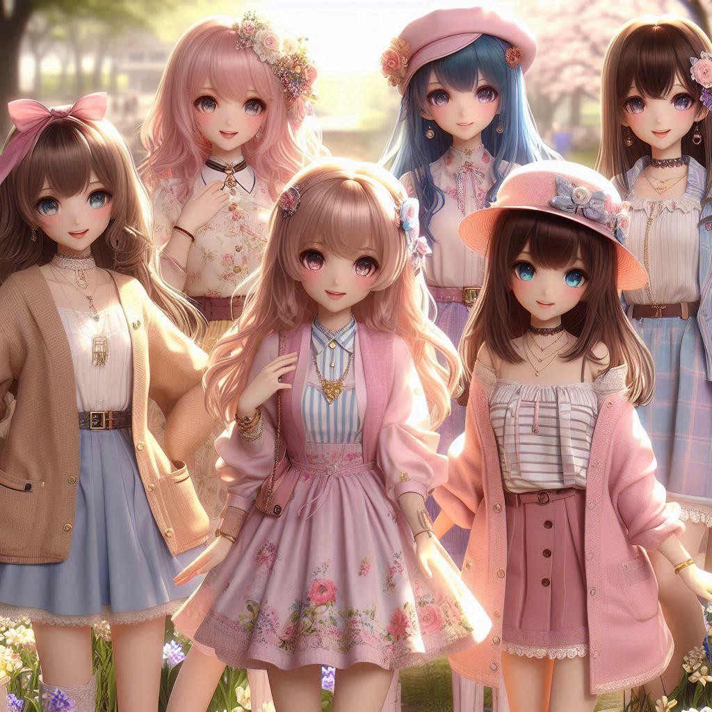 春色 | の人気AIイラスト・グラビア