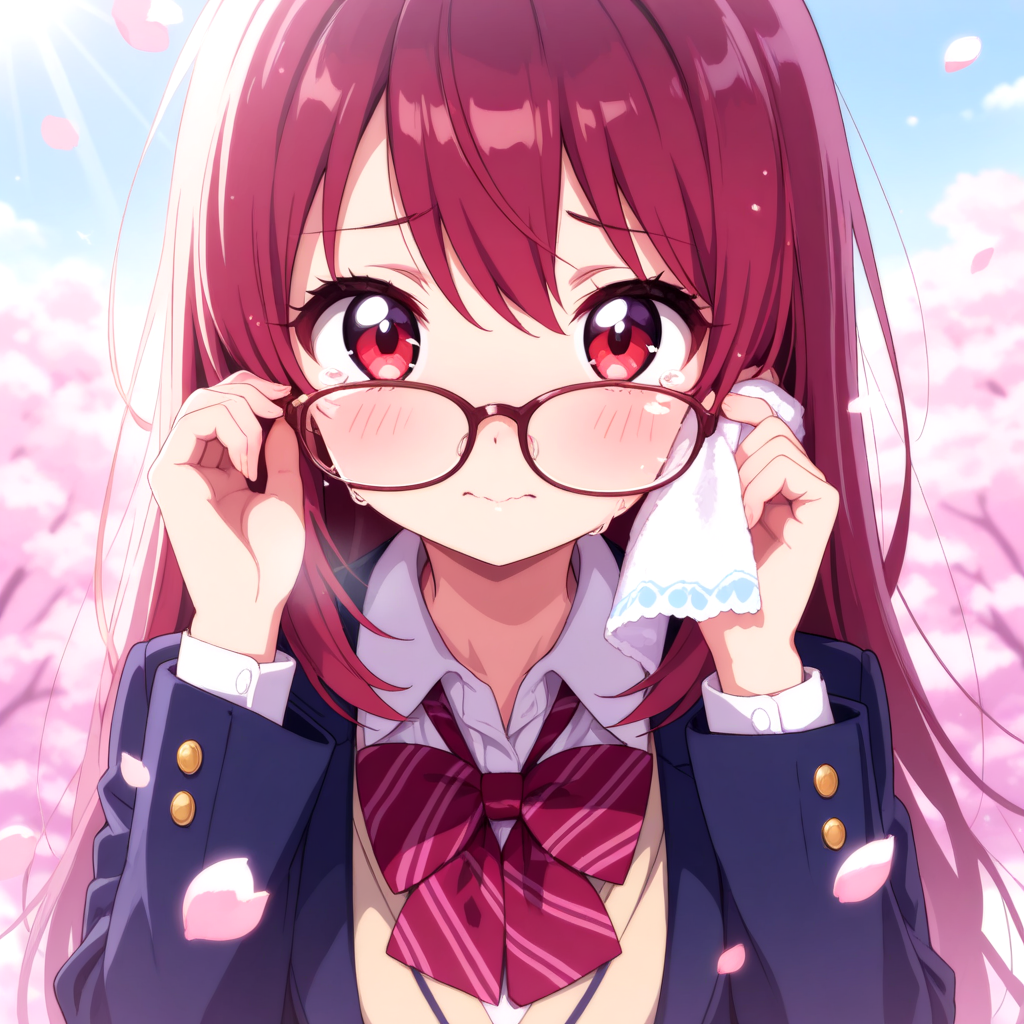 花粉症なんですぅ。