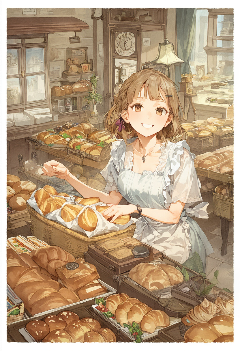 焼きたてですよ！