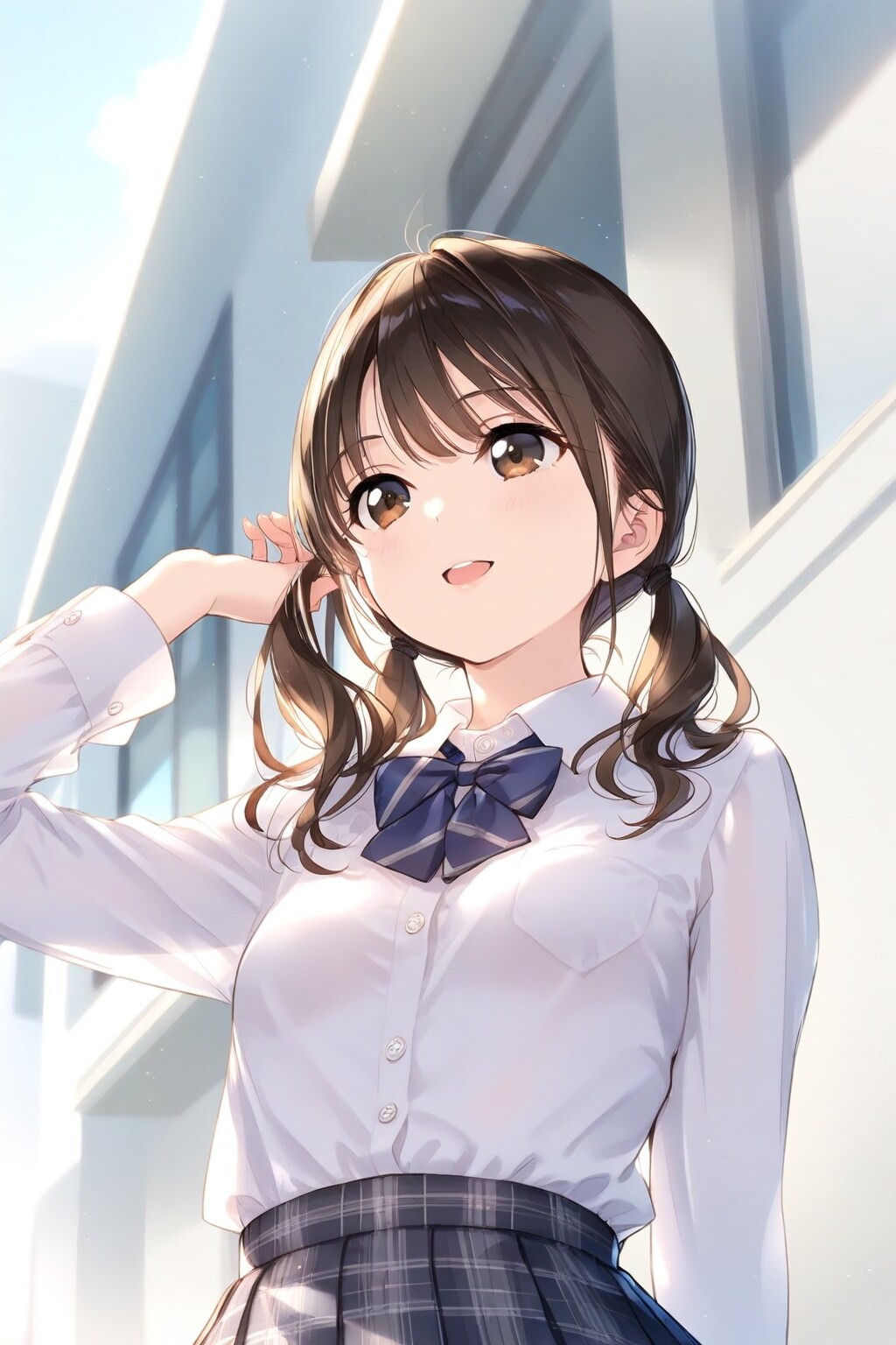 爽やかな朝です